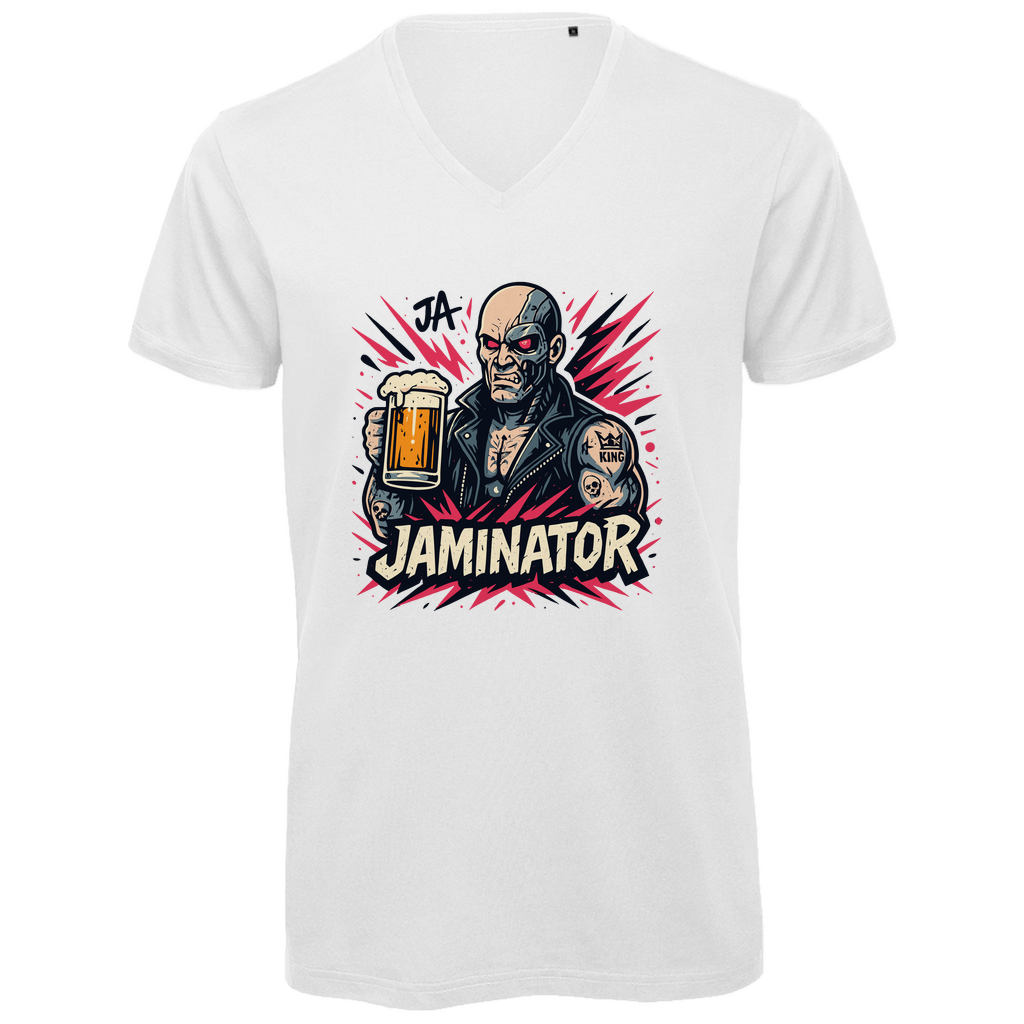 JA – JAMINATOR | Das Shirt für Bier-Bots und Feier-Berserker