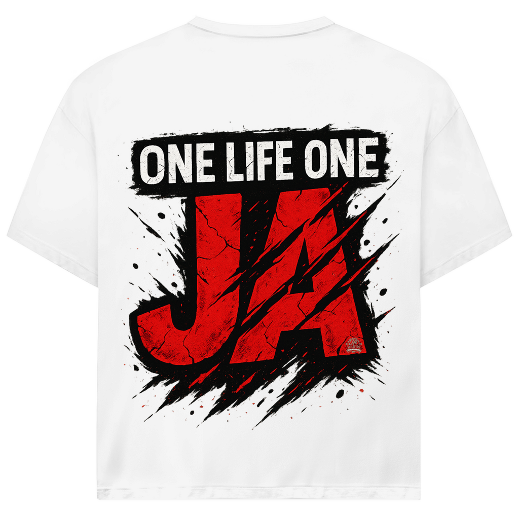 JA – ONE LIFE | Oversized Statement‑Shirt