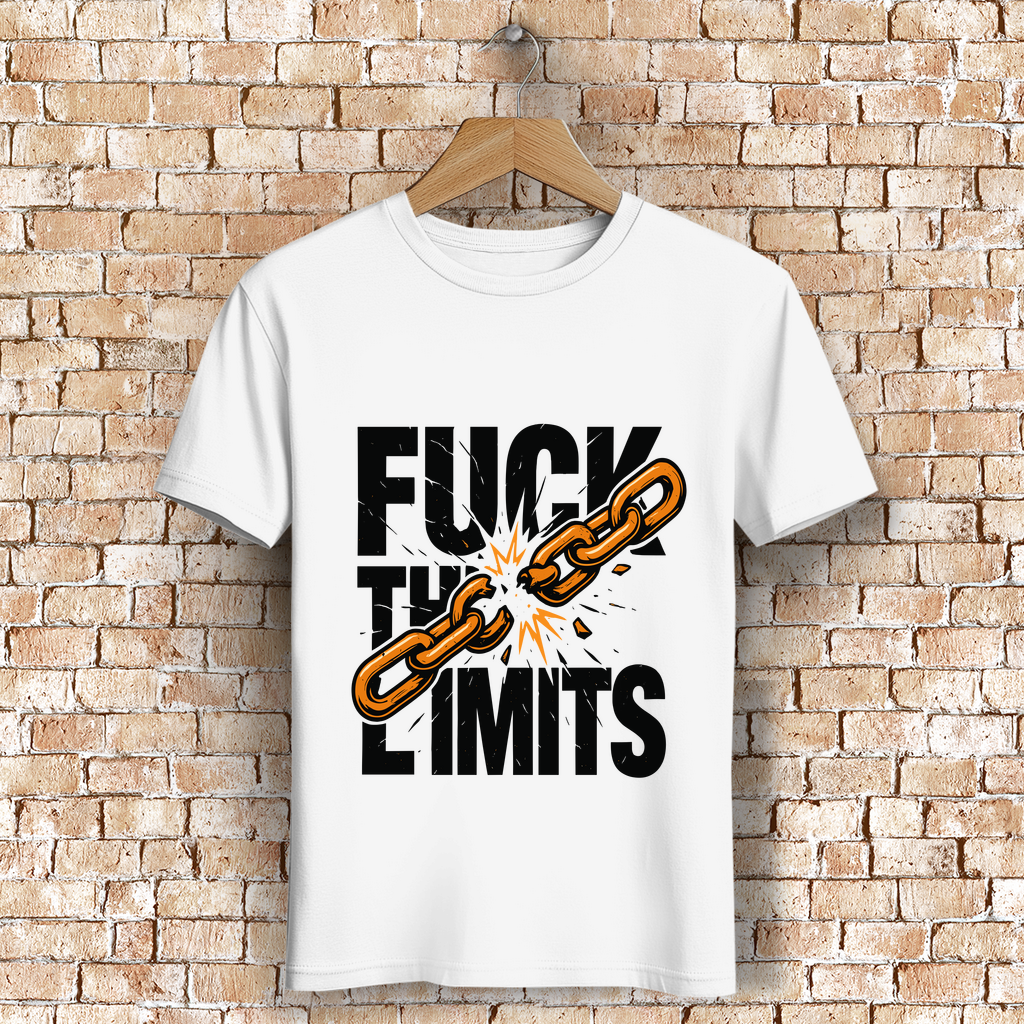 JA – F*CK THE LIMITS | Rebellisches Statement-Shirt im starken JA-Style
