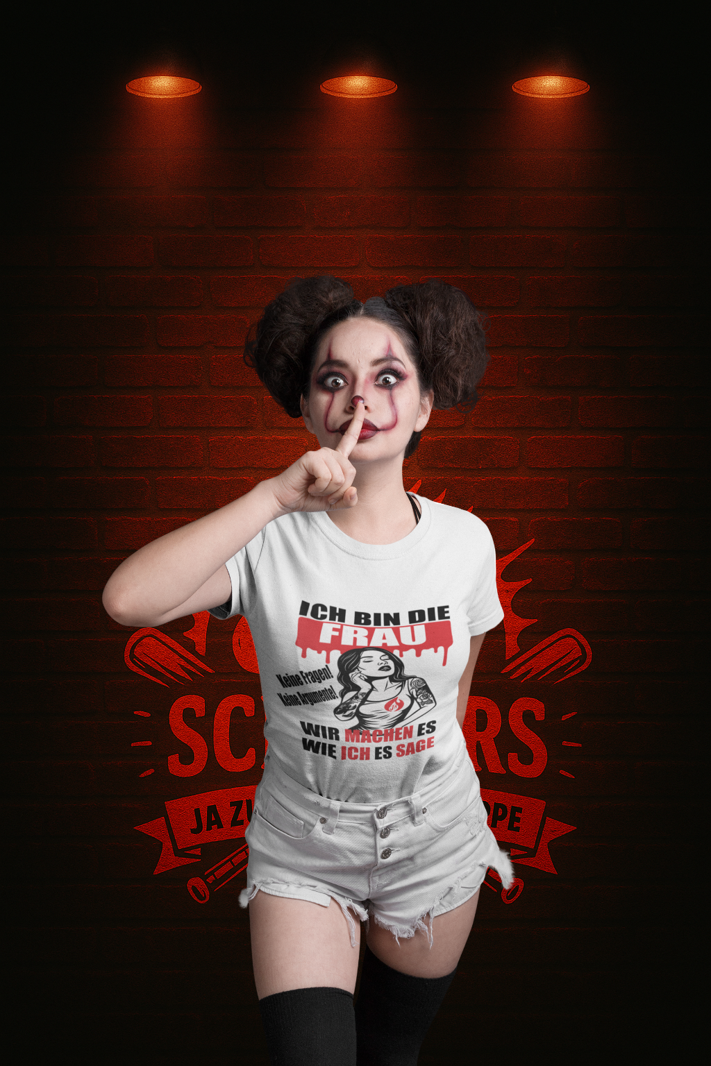 JA – Ich bin die Frau! | Freches Damen-Statement-Shirt im JA-Style