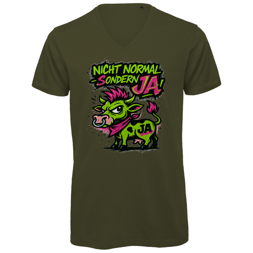 Nicht normal, sondern JA! – Das Punk-Kuh Statement-Shirt