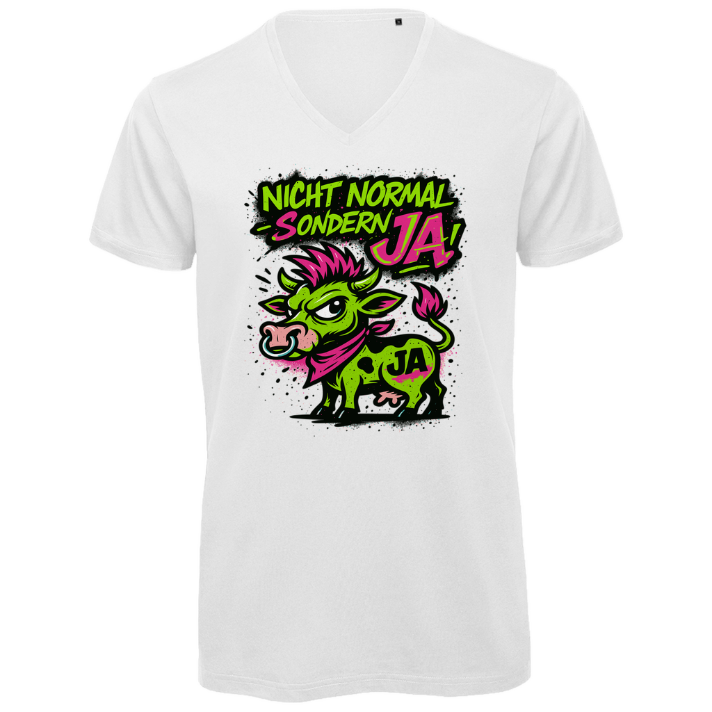 Nicht normal, sondern JA! – Das Punk-Kuh Statement-Shirt