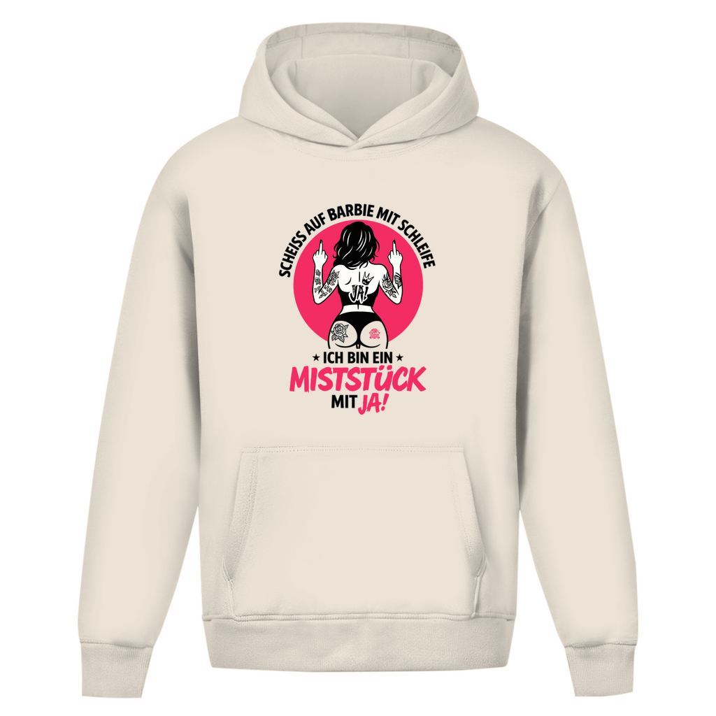 Miststück mit JA – Frecher Damen-Hoodie im rebellischen JA-Style