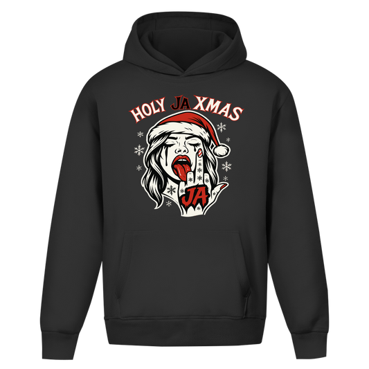 Holy JA XMAS – Bad Girl Edition Hoodie | Limitierte Black Edition | JA-SCHAEFERS