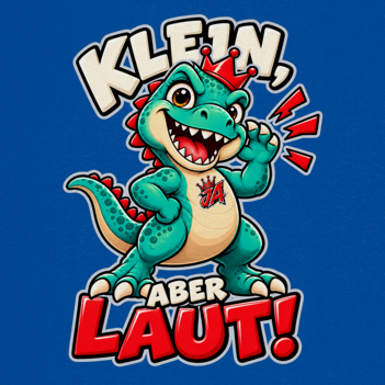 JA Jano Klein aber laut – Kinder-Hoodie, Nahaufnahme vom Motiv