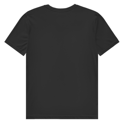 JA Knochenfrech – Herren-Bio-T-Shirt in Schwarz, Rückansicht ohne Druck