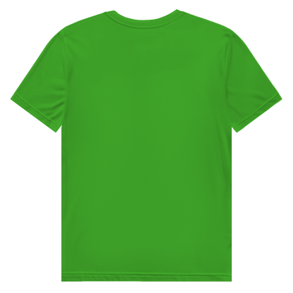 JA Knochenfrech – Herren-Bio-T-Shirt in Grün, Rückansicht ohne Druck
