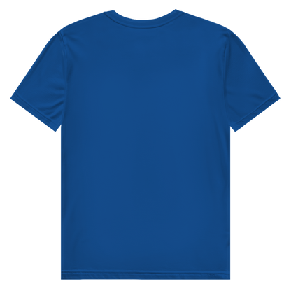 JA Knochenfrech – Herren-Bio-T-Shirt in Royalblau, Rückansicht ohne Druck