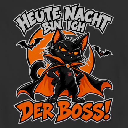 JA Nachtboss – Baby-Body, Nahaufnahme vom Motiv