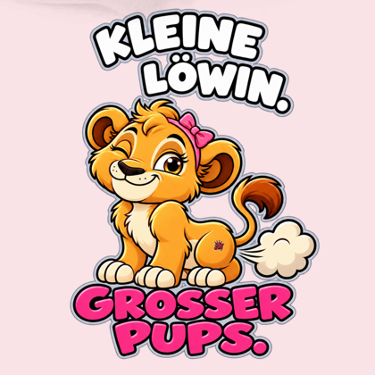 JA Pupsprinzessin – Lätzchen, Nahaufnahme vom Motiv