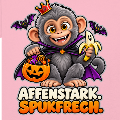 JA Spukaffe – Baby-T-Shirt, Nahaufnahme vom Motiv