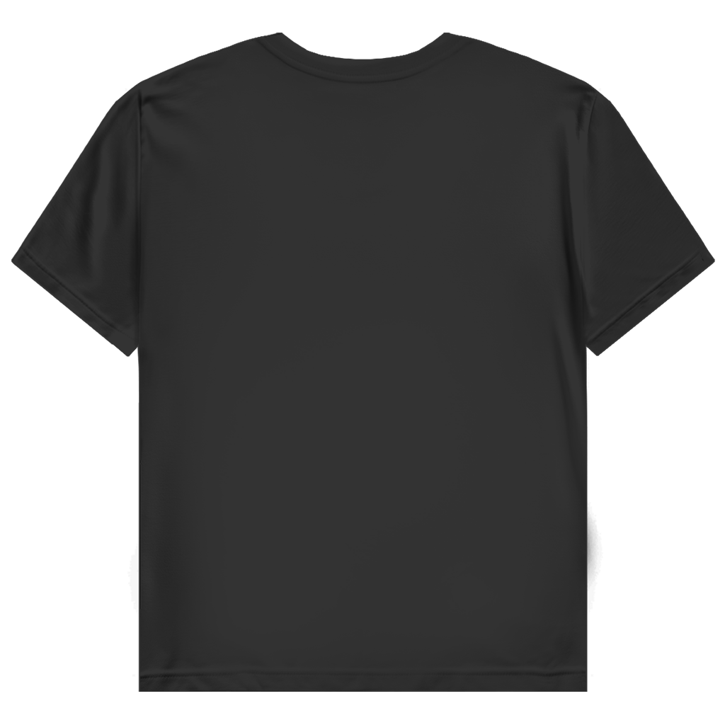 JA Miststück – Damen-T-Shirt in Schwarz, Rückansicht ohne Druck