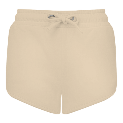 JA Miststück – Damen-Shorts in Nude, Rückansicht ohne Druck