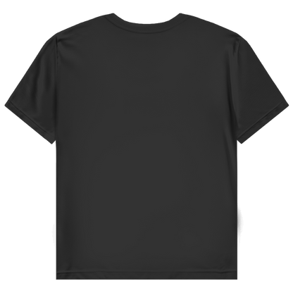 JA Zu hübsch für dein Drama – Damen-T-Shirt in Schwarz, Rückansicht ohne Druck
