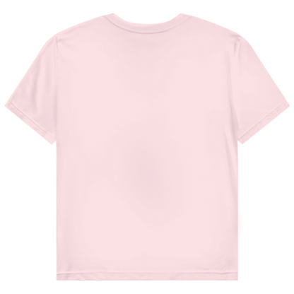 JA Zu hübsch für dein Drama – Damen-T-Shirt in Orchideenrosa, Rückansicht ohne Druck