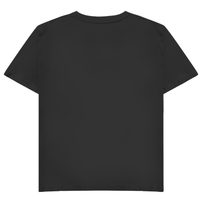 JA Zu hübsch für dein Drama – Damen-V-Neck-Shirt in Schwarz, Rückansicht ohne Druck