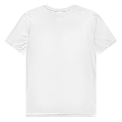JA Saures – Herren-Bio-T-Shirt in Weiß, Rückansicht ohne Druck