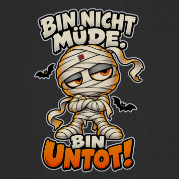 JA Untotfrech – Kinder-Hoodie, Nahaufnahme vom Motiv