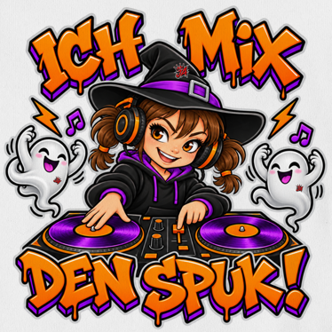 JA Spukmix – Baby-Body, Nahaufnahme vom Motiv