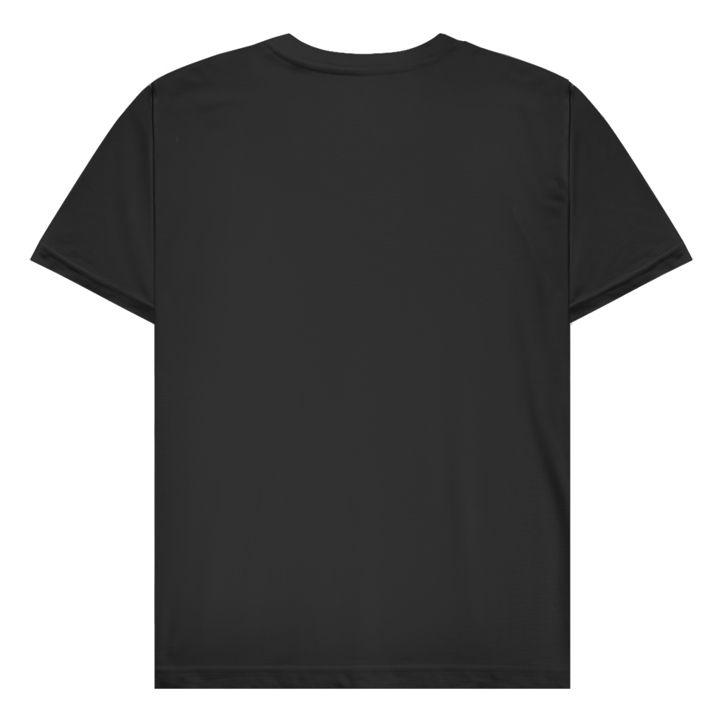 JA Spukbiker – Herren-T-Shirt in Schwarz, Rückansicht ohne Druck
