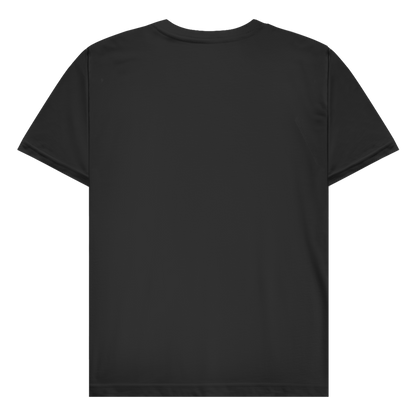 JA Spukbiker – Herren-T-Shirt in Schwarz, Rückansicht ohne Druck