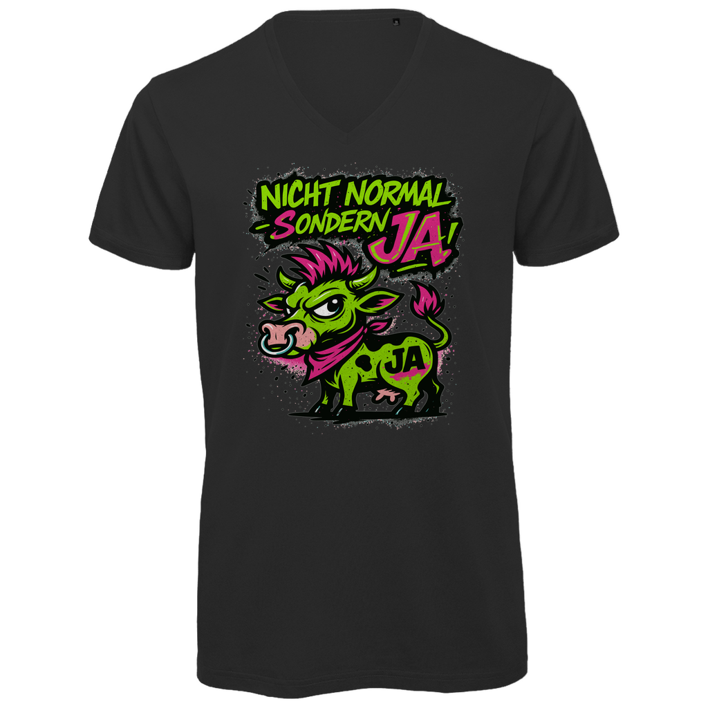 Nicht normal, sondern JA! – Das Punk-Kuh Statement-Shirt