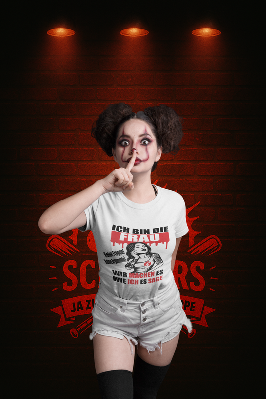 JA – Ich bin die Frau! | Freches Damen-Statement-Shirt im JA-Style