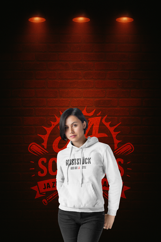 MISTSTÜCK – aber mit JA-Style ❤️ | Unisex Hoodie im frechen JA-SCHAEFERS.DE Look