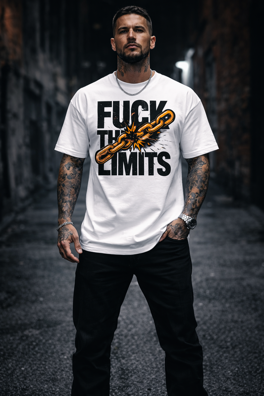 F*CK THE LIMITS Oversized Shirt | Streetwear Statement JA