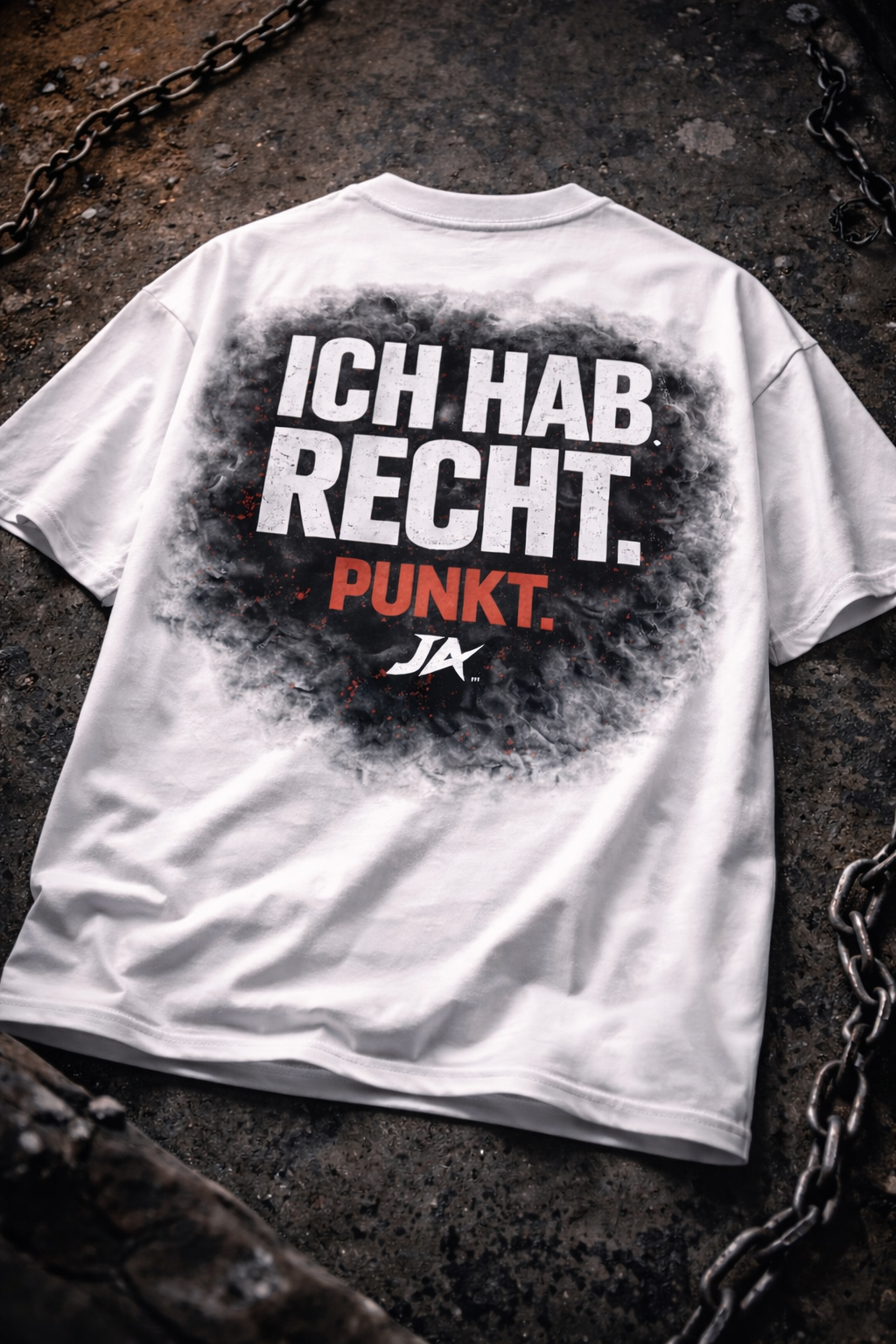 ICH HAB RECHT. PUNKT. – Oversized Statement Shirt | JA-SCHAEFERS.DE
