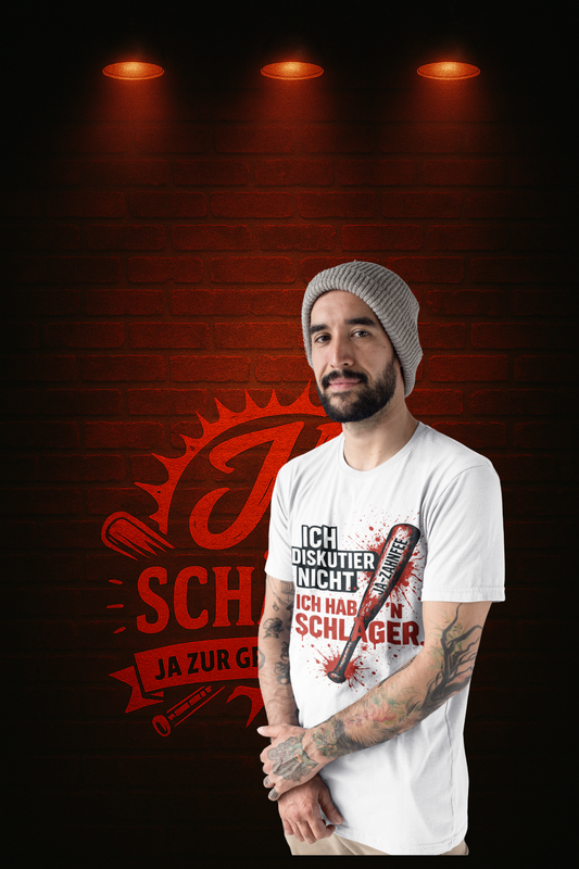 JA – ICH DISKUTIERE NICHT | Statement‑Shirt
